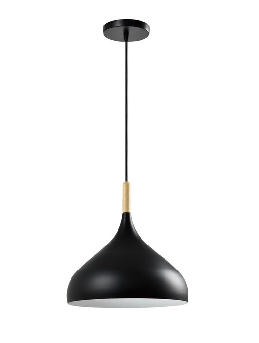 Подвесной светильник Eline черного цвета - купить Подвесные светильники по цене 7590.0