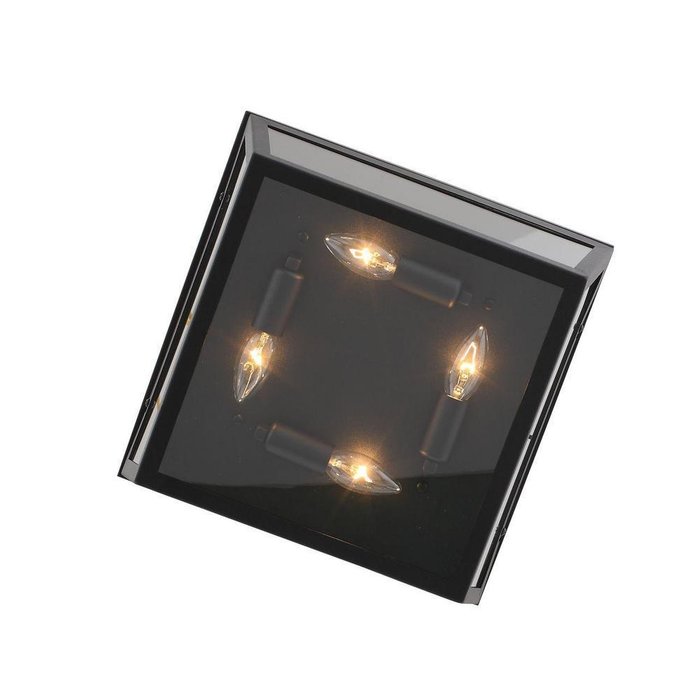 Потолочный светильник Piramide черного цвета - лучшие Потолочные светильники в INMYROOM