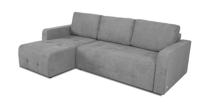 Угловой диван-кровать Хэнк серого цвета - купить Угловые диваны по цене 64860.0