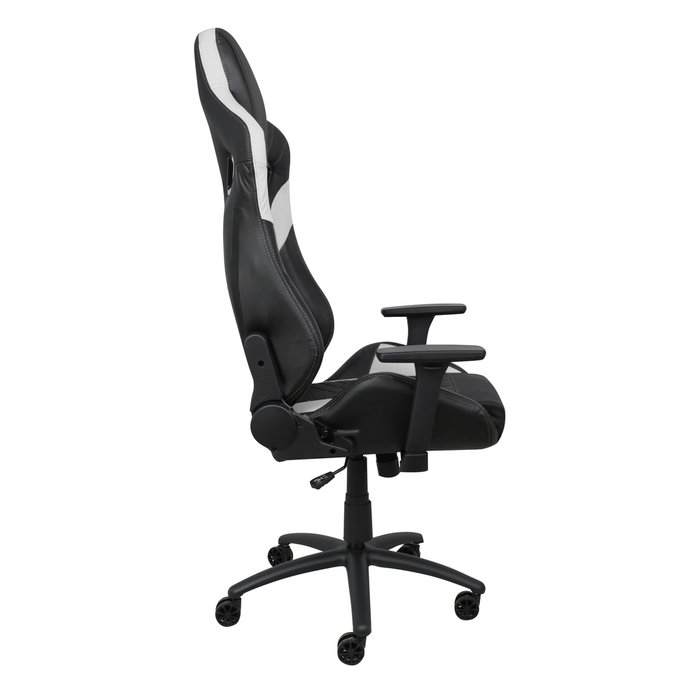 Кресло поворотное Viking черно-белого цвета - лучшие Офисные кресла в INMYROOM