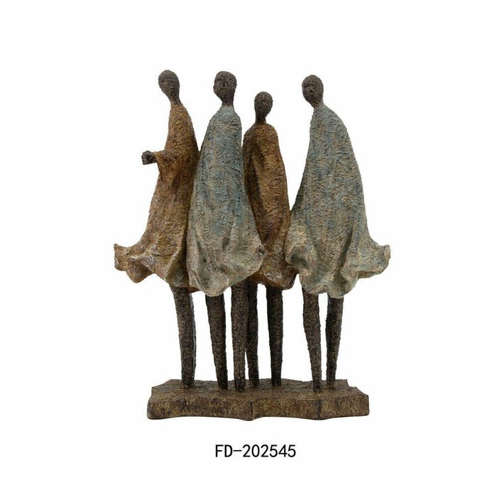 Декоративная фигура Африканка Смола Разноцветный (33,5 x 14,5 x 41 cm) - купить Фигуры и статуэтки по цене 10742.0