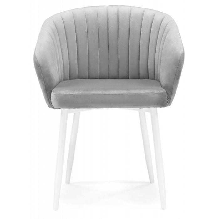 Обеденный стул Корсо светло-серого цвета - купить Обеденные стулья по цене 9100.0