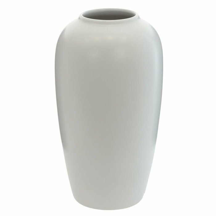 Керамическая ваза L бело-черного цвета - купить Вазы  по цене 5822.0