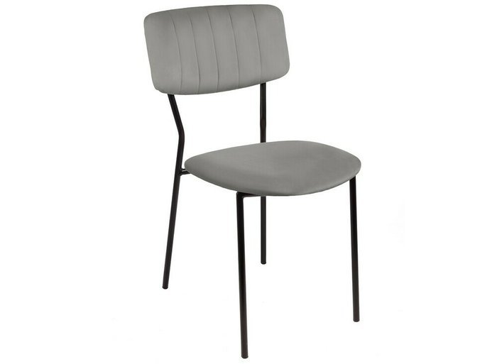 Комплект стульев Бонд темно-серого цвета - купить Обеденные стулья по цене 23524.0