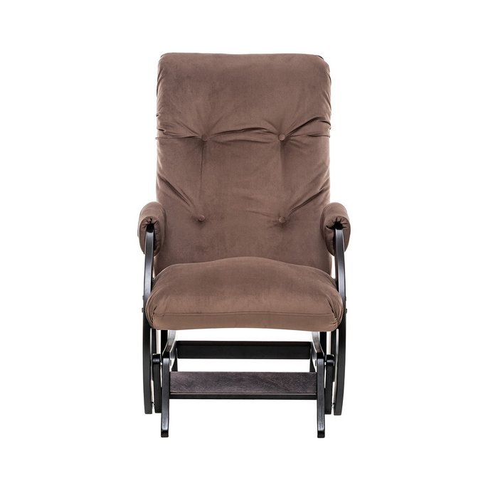 Кресло-глайдер Модель 68 шоколадного цвета - купить Интерьерные кресла по цене 15522.0