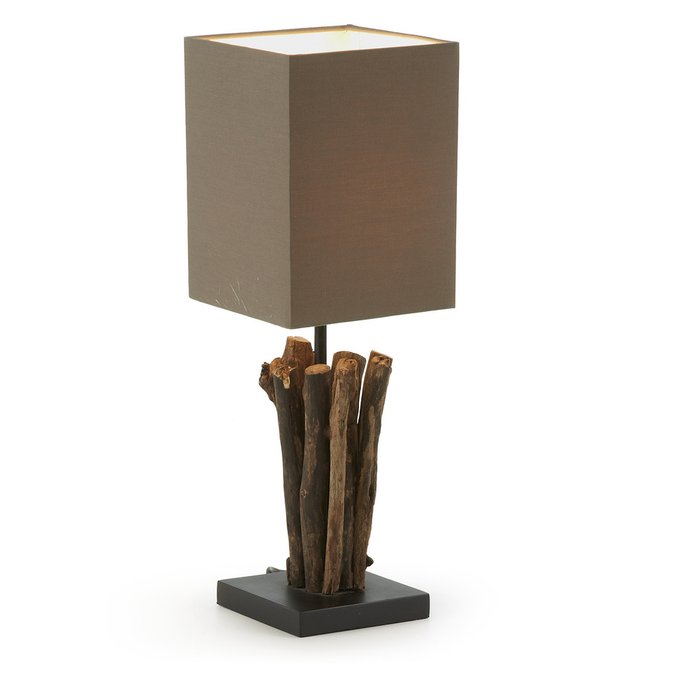 Настольная лампа Julia Grup SERATNA Tropical Wood Shade Настольная лампа Julia Grup SERATNA Tropical Wood Shade