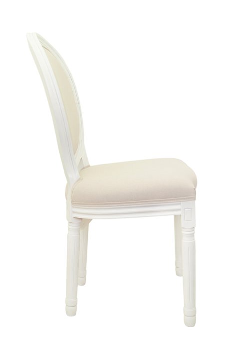 Стул Volker beige+white бежевого цвета - лучшие Обеденные стулья в INMYROOM