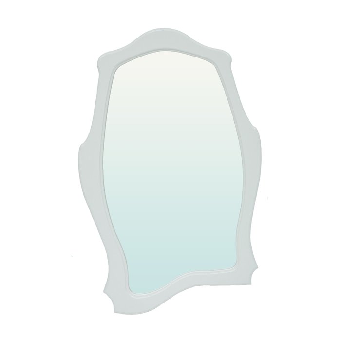 Зеркало настенное Элегия в раме молочного цвета
