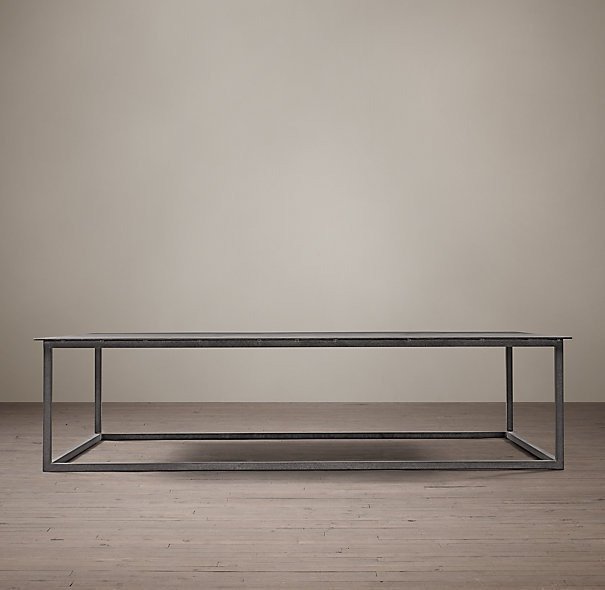 Кофейный столик Mercer rectangular zinc