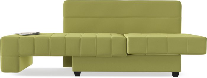 Диван-кровать Корфу Next Green зеленого цвета - купить Прямые диваны по цене 14790.0