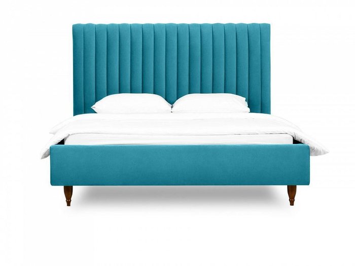 Кровать Dijon 180х200 голубого цвета - лучшие Кровати для спальни в INMYROOM