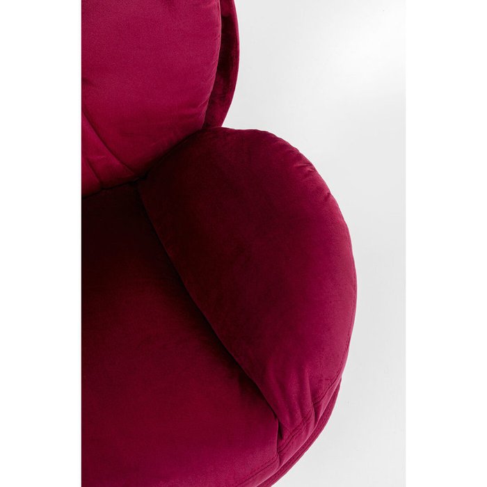 Кресло вращающееся Queens Cosy красного цвета - лучшие Интерьерные кресла в INMYROOM