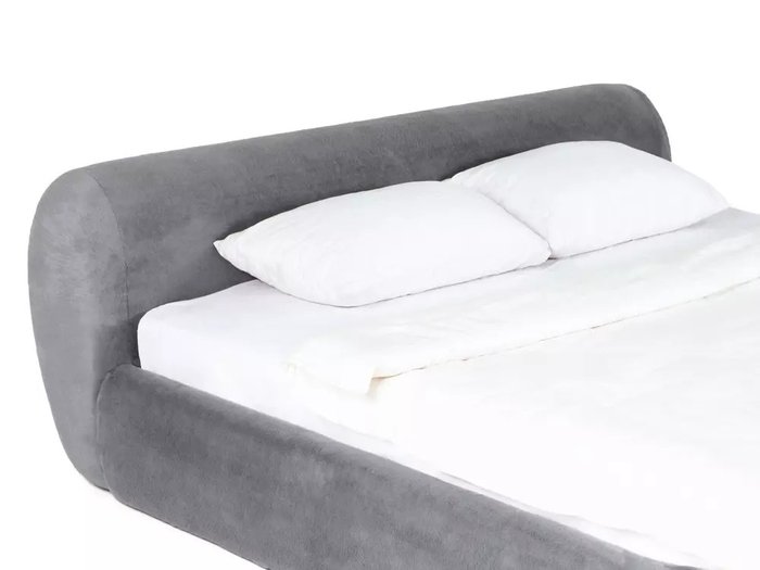 Кровать Sintra 180х200 серого цвета без подъёмного механизма - лучшие Кровати для спальни в INMYROOM