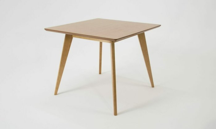 Стол обеденный Сканди S светло-коричневого цвета - лучшие Обеденные столы в INMYROOM