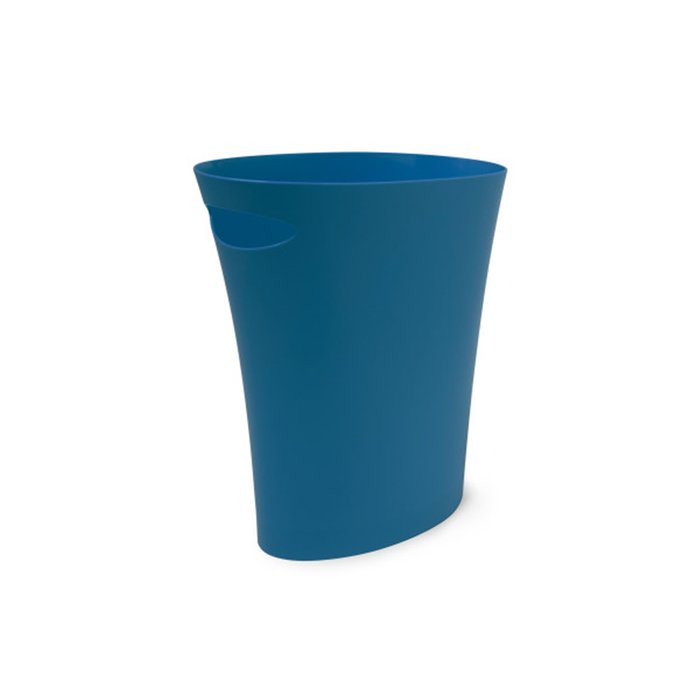 Контейнер мусорный Skinny синего цвета - лучшие Плетеные корзины в INMYROOM