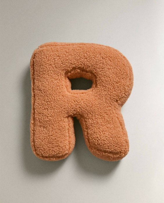 Детская подушка Letter r