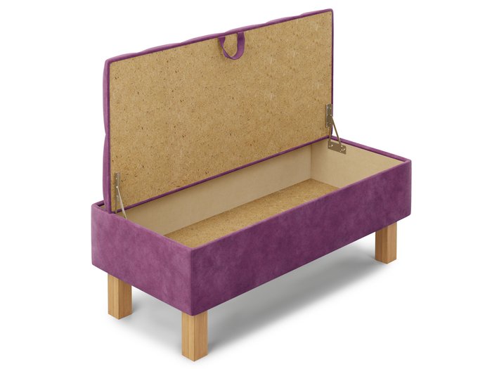 Банкетка Agat пурпурного цвета с ящиком для хранения  - лучшие Банкетки в INMYROOM
