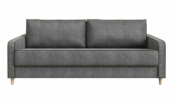Диван-кровать Варшава серого цвета - купить Прямые диваны по цене 57999.0