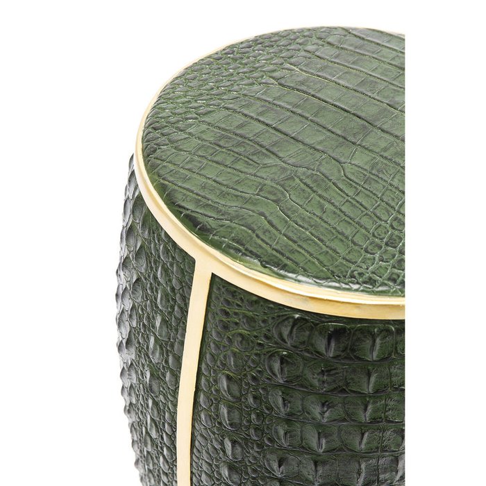 Столик приставной Crocodile зеленого цвета - купить Кофейные столики по цене 27360.0