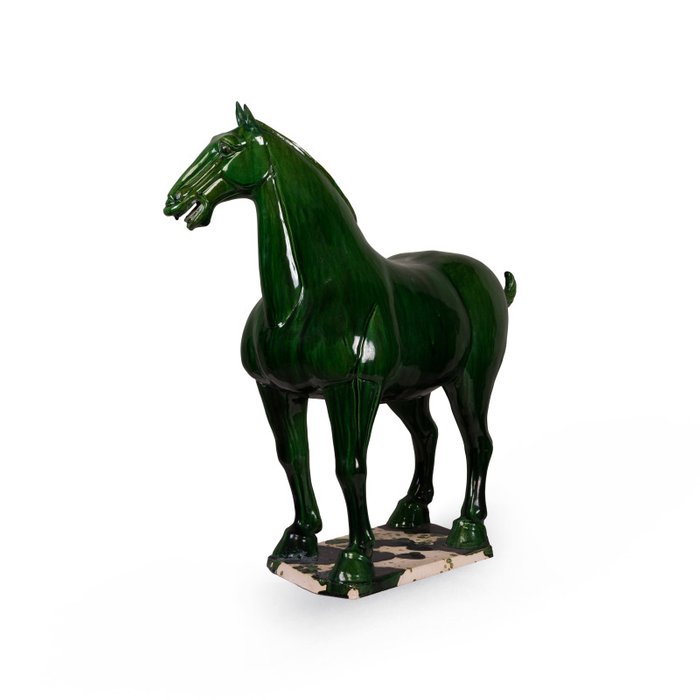 Статуэтка конь Gezellig темно-зеленого цвета - лучшие Фигуры и статуэтки в INMYROOM