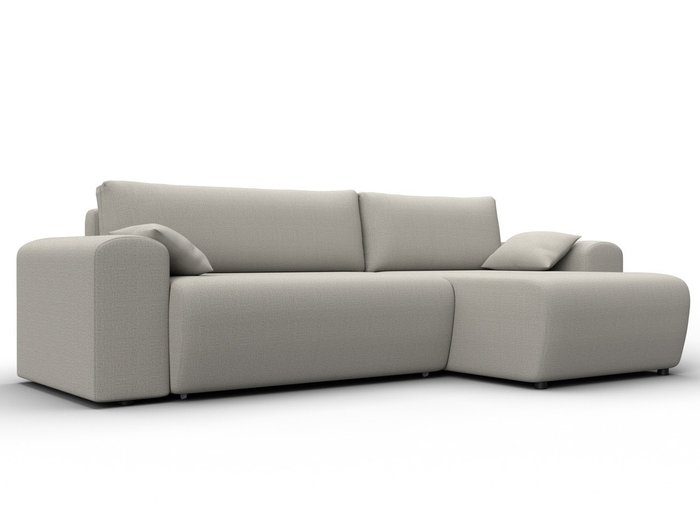 Угловой диван-кровать Лига-099 светло-бежевого цвета Угловой диван-кровать Лига-099 светло-бежевого цвета