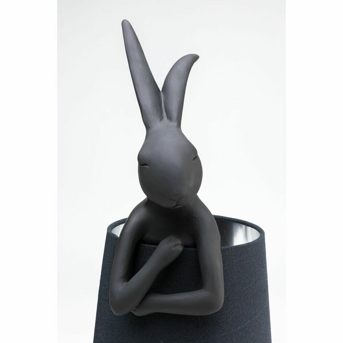Лампа настольная Rabbit черного цвета - лучшие Настольные лампы в INMYROOM