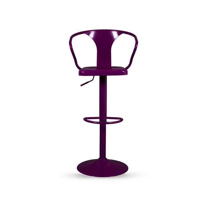 Стул барный Tolix фиолетового цвета - купить Барные стулья по цене 5900.0