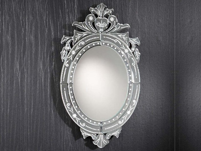 Зеркало Schuller Midas в раме из стеклянных пластин - купить Настенные зеркала по цене 18960.0