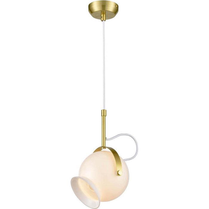 Подвесной светильник Giuseppe с белым плафоном - купить Подвесные светильники по цене 2235.0