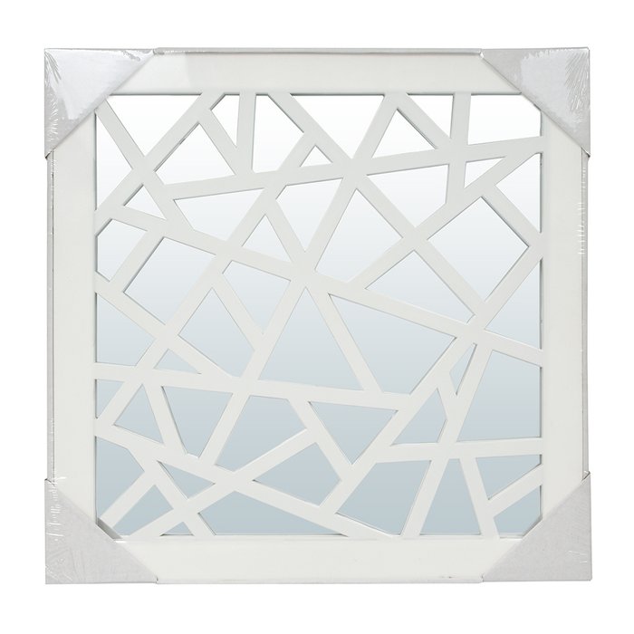 Зеркало настенное декоративное Турин белого цвета - купить Настенные зеркала по цене 1389.0