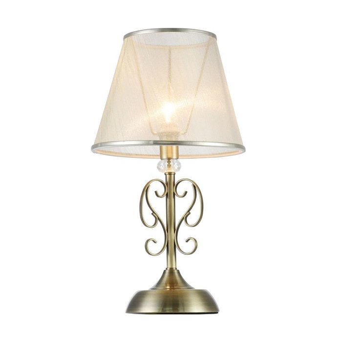 Настольная лампа Driana из металла цвета античной бронзы - лучшие Настольные лампы в INMYROOM