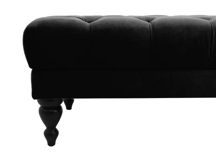 Банкетка Jazz черного цвета - купить Банкетки по цене 26280 Банкетка Jazz черного цвета - купить Банкетки по цене 26280