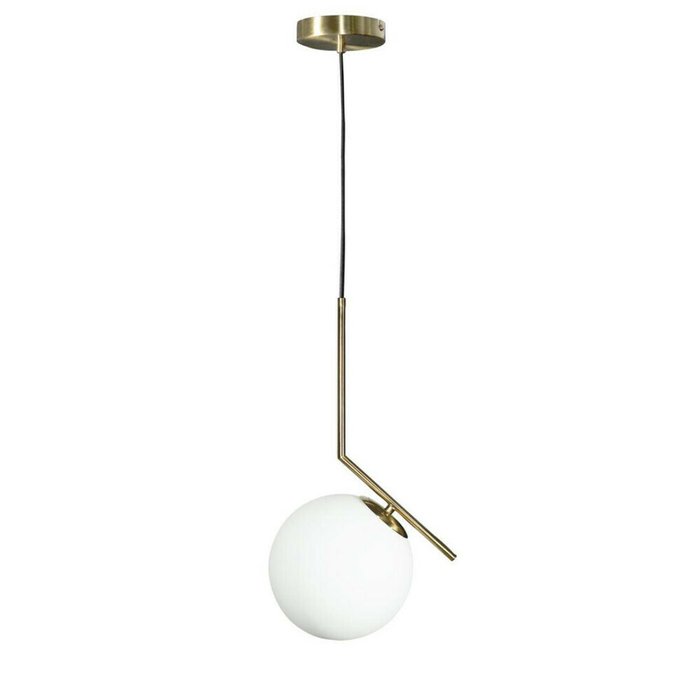 Подвесной светильник с белым плафоном  - купить Подвесные светильники по цене 4662.0