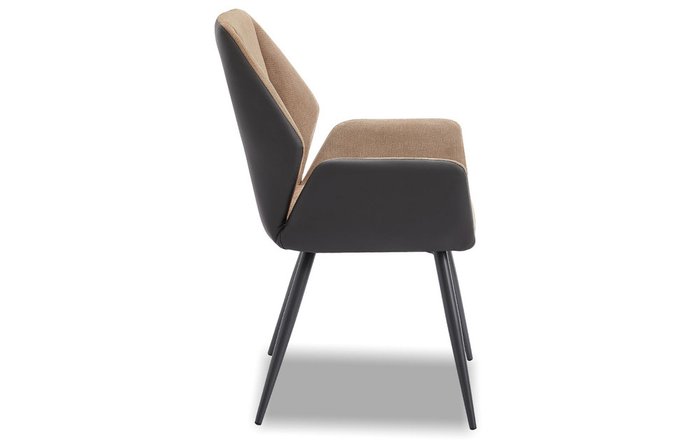 Стул Matilda коричнево-серого цвета - лучшие Обеденные стулья в INMYROOM