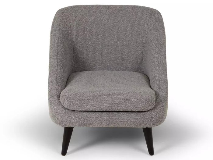 Кресло Corsica серого цвета - купить Интерьерные кресла по цене 25970.0
