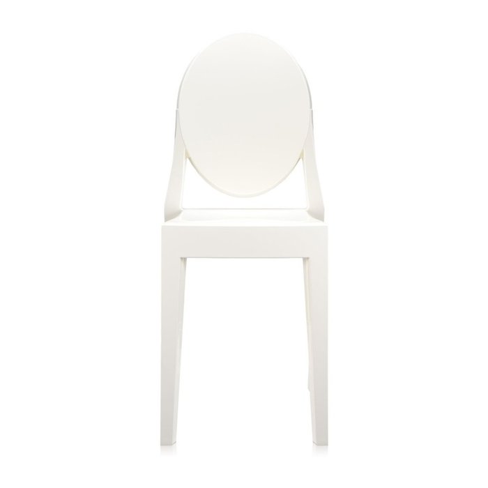 Стул Victoria Ghost белого цвета - купить Обеденные стулья по цене 33210.0