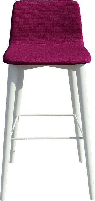Барный стул Архитектор Melody бордового цвета - лучшие Барные стулья в INMYROOM