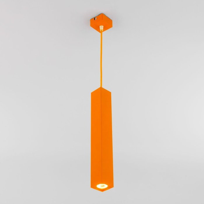 Подвесной светодиодный светильник 50154/1 LED оранжевый Cant - купить Подвесные светильники по цене 3192.0