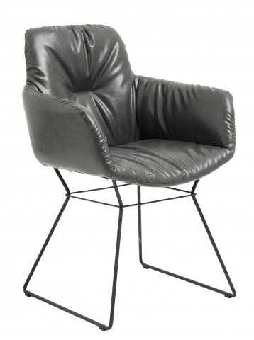 Обеденный стул Darky серого цвета - купить Обеденные стулья по цене 27800.0