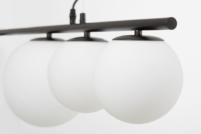Подвесной светильник Lumina Deco Baristica LDP 6012-5 BK+WT - лучшие Подвесные люстры в INMYROOM