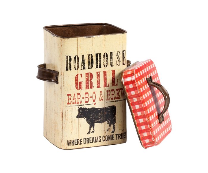 Декоративный бокс "Roadhouse" - купить Емкости для хранения по цене 1785.0 Декоративный бокс "Roadhouse" - купить Емкости для хранения по цене 1785.0