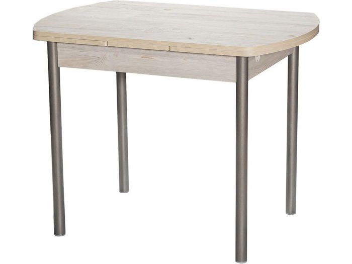 Стол раздвижной серо-бежевого цвета - купить Обеденные столы по цене 12303.0