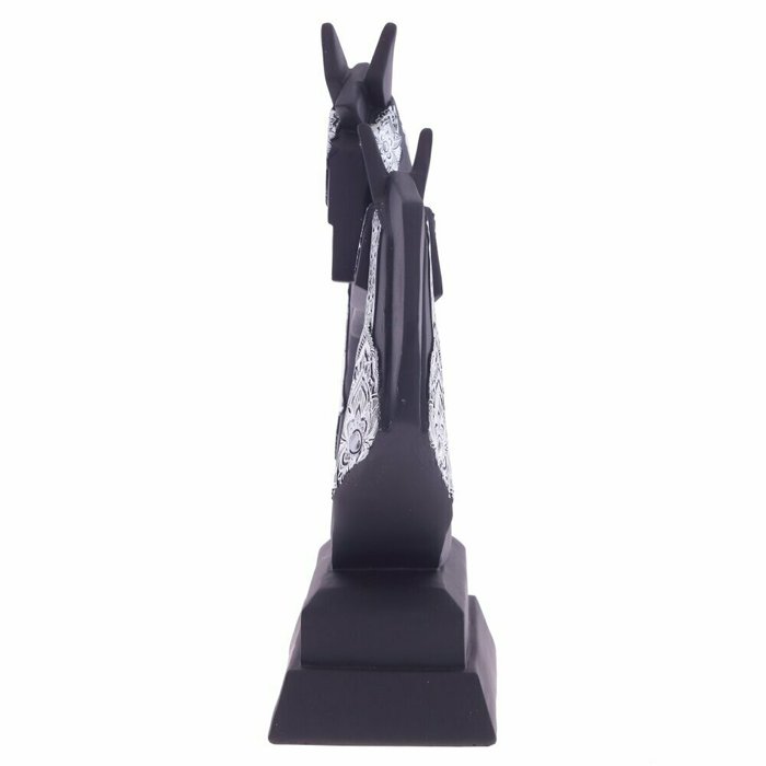 Фигурка декоративная Лошади черного цвета - купить Фигуры и статуэтки по цене 4904.0