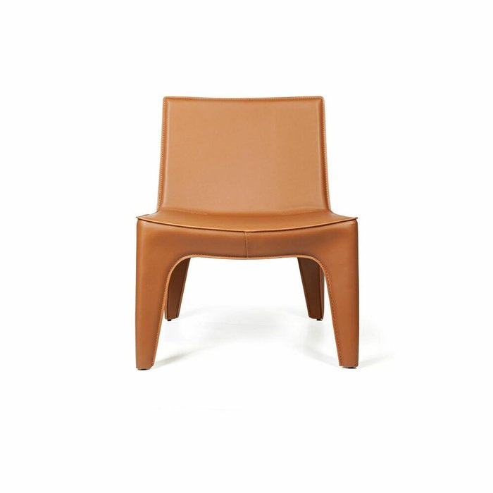 Лаунж кресло Bocca коричневого цвета - купить Интерьерные кресла по цене 49900.0