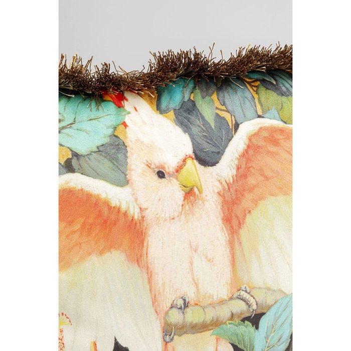 Подушка Parrots с бахромой  - лучшие Декоративные подушки в INMYROOM