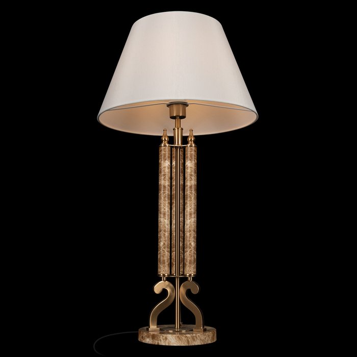 Настольная лампа Vein 10443T/A (ткань, цвет белый) - лучшие Настольные лампы в INMYROOM