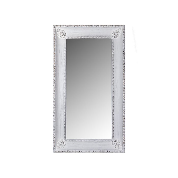 Зеркало напольное Leonore Leaf в раме белого цвета