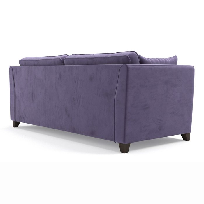 Трехместный диван Wolsly MT фиолетового цвета - лучшие Прямые диваны в INMYROOM