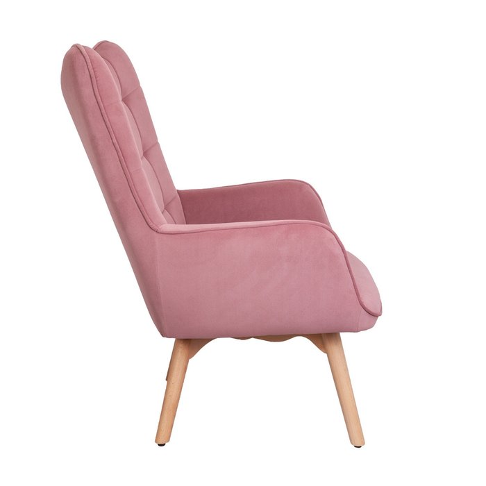 Кресло Bogema розового цвета - лучшие Интерьерные кресла в INMYROOM