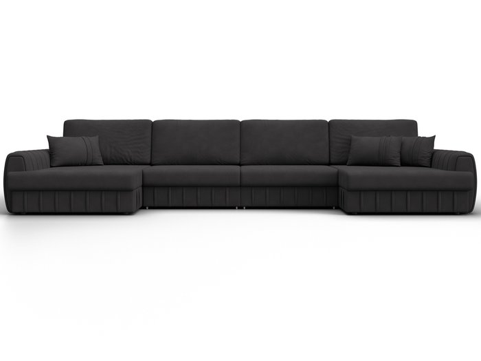 Угловой диван-кровать Лига 057 Лонг темно-коричневого цвета (замша) - купить Угловые диваны по цене 142990 Угловой диван-кровать Лига 057 Лонг темно-коричневого цвета (замша) - купить Угловые диваны по цене 142990